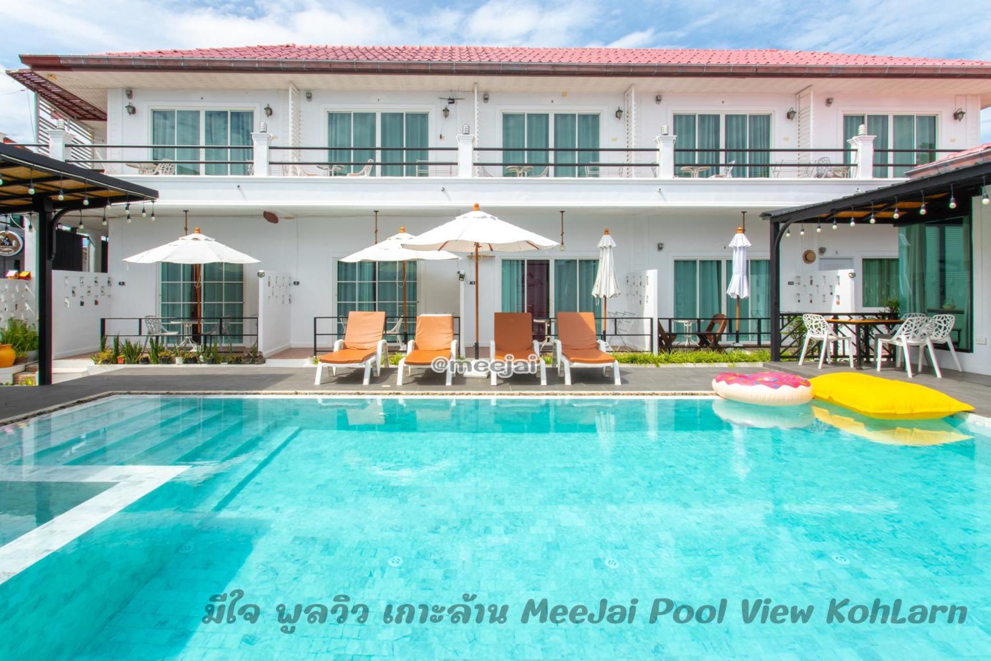 มีใจ พูลวิว เกาะล้าน Meejai Pool View Kohlarn Hotell Eksteriør bilde