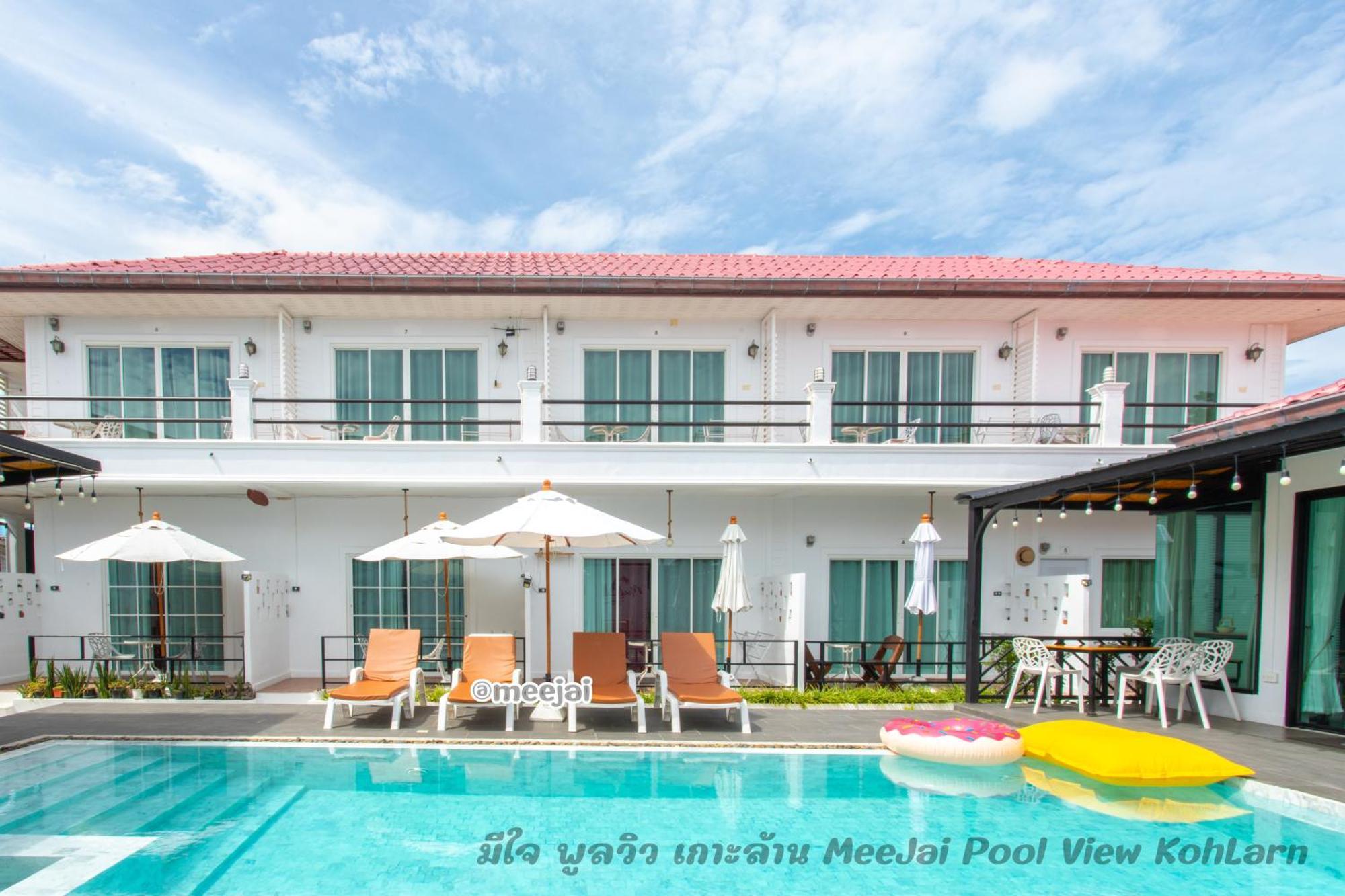 มีใจ พูลวิว เกาะล้าน Meejai Pool View Kohlarn Hotell Eksteriør bilde