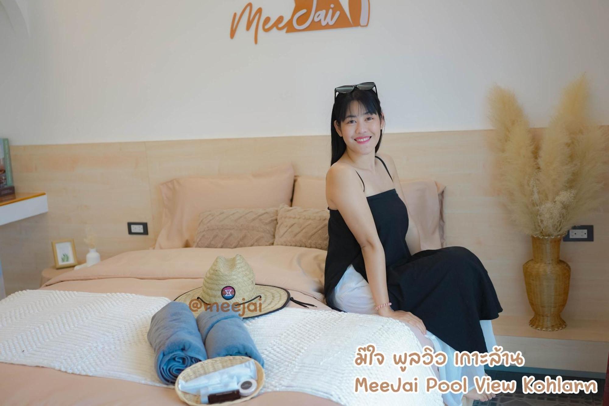 มีใจ พูลวิว เกาะล้าน Meejai Pool View Kohlarn Hotell Eksteriør bilde