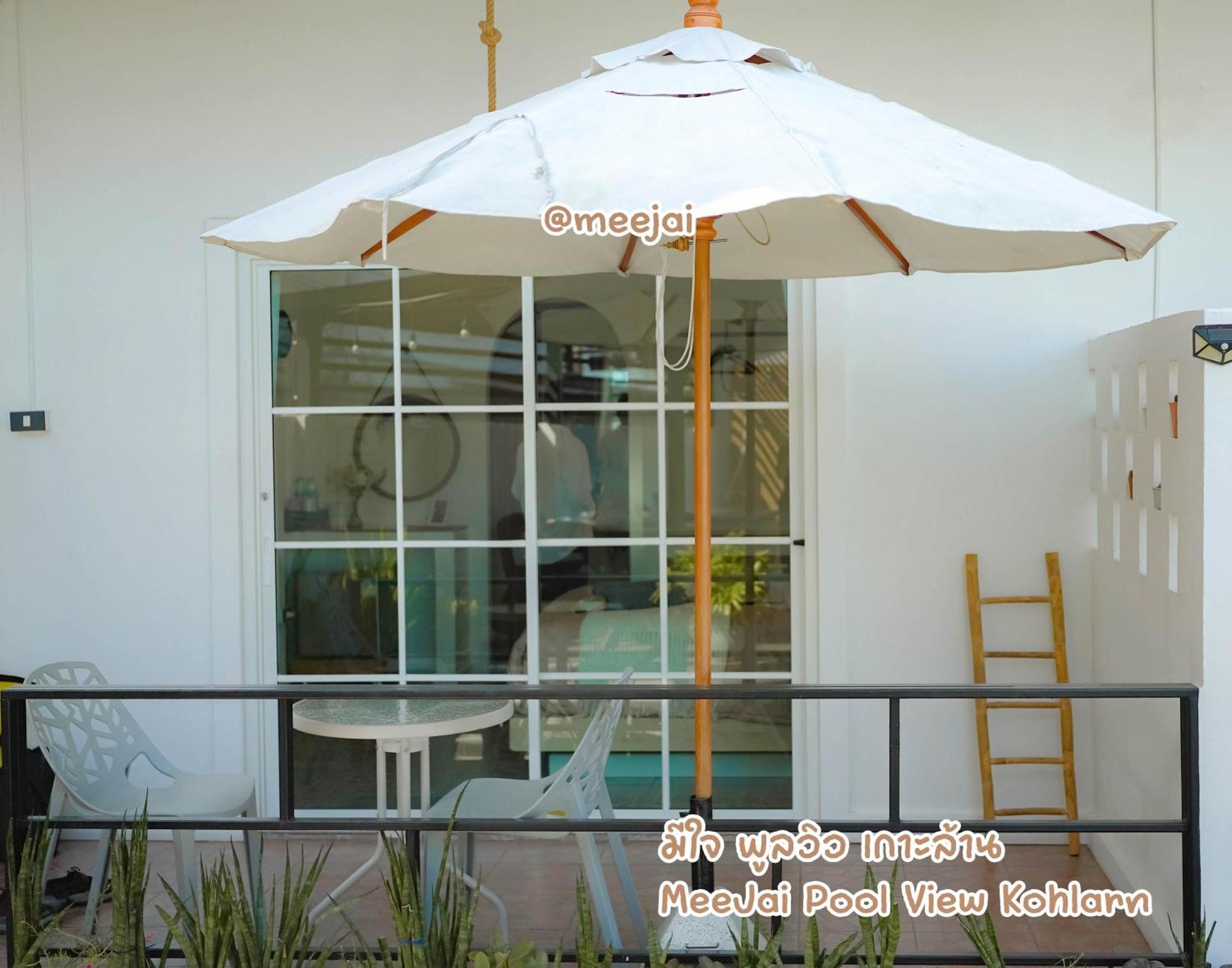 มีใจ พูลวิว เกาะล้าน Meejai Pool View Kohlarn Hotell Eksteriør bilde